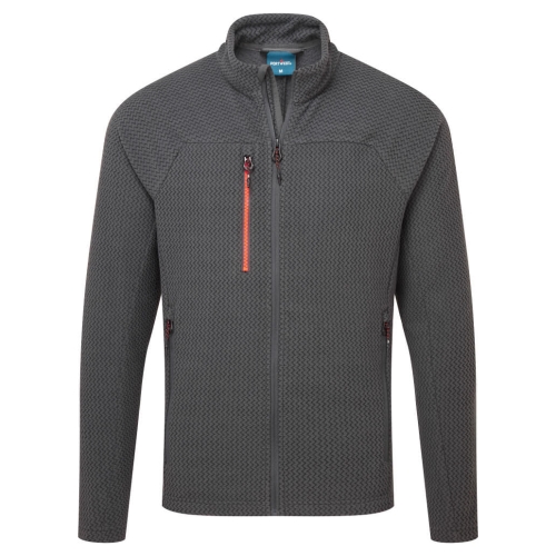 EV4 Textured Fleece Metal Grey M PORTWEST EV480MGRM