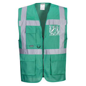 Prsluk Iona Executive Bottle Green XXXL PORTWEST F476BGRXXXL