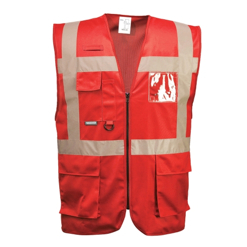 Prsluk Iona Executive Crvena L PORTWEST F476RERL