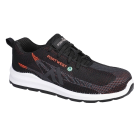 Eco Fly Composite Trainer S1PS SR FO Crna/Crvena 43 PORTWEST FC06BKD43