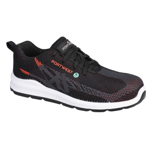 Eco Fly Composite Trainer S1PS SR FO Crna/Crvena 43 PORTWEST FC06BKD43