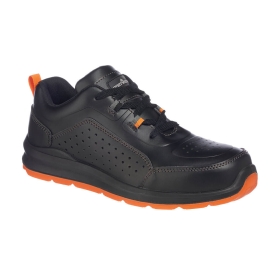 Cipela Portwest Compositelite Perforated Safety Trainer S1P Crna/Narančasta 47 PORTWEST FC09BKO47