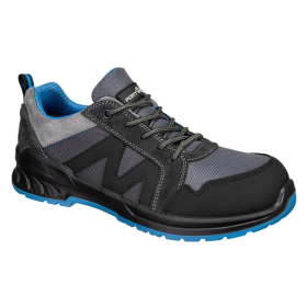Composite Textile & Suede Trainer S1PS SR FO Crna/Plava 42 PORTWEST FC23BKB42