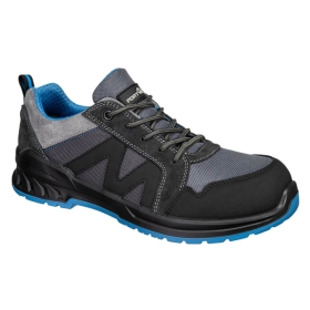 Composite Textile & Suede Trainer S1PS SR FO Crna/Plava 43 PORTWEST FC23BKB43