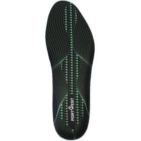 Ulošci Gel Cushion & Arch Support Crna/Zelena M PORTWEST FC82BGNM