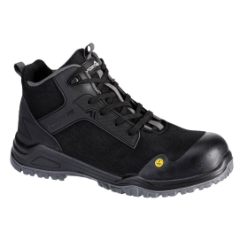 Bevel Composite Mid Boot S3S ESD SR FO Crna/Siva 43 PORTWEST FE01BGY43