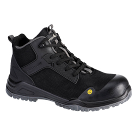 Bevel Composite Mid Boot S3S ESD SR FO Crna/Siva 41 PORTWEST FE01BGY41