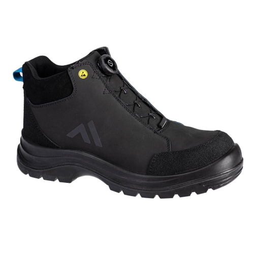 Visoka cipela Ridge Composite S3S ESD SR FO Crna/Plava 39 PORTWEST FE02BKB39