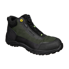 Girder Composite Mid Boot S3S ESD SR FO Crna/Zelena 38 PORTWEST FE04BGN38