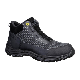 Girder Composite Mid Boot S3S ESD SR FO Crna/Siva 46 PORTWEST FE04BGY46