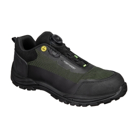 Girder Composite Low Shoe S3S ESD SR FO Crna/Zelena 39 PORTWEST FE05BGN39