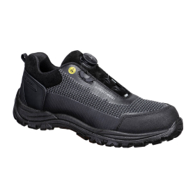 Girder Composite Low Shoe S3S ESD SR FO Crna/Siva 47 PORTWEST FE05BGY47