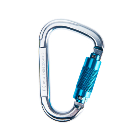 Karabiner Aluminium Twist Lock  Srebrna  PORTWEST FP32SIR