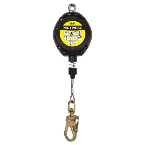 10m Retractable Fall Arrest Block Crna  PORTWEST FP41BKR
