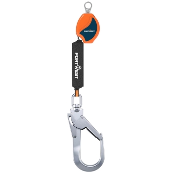 2m Self Retract Lifeline 140kg Narančasta/Crna  PORTWEST FP80O8R