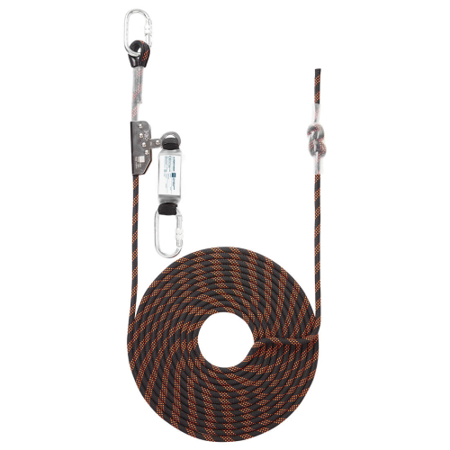 10m Rope Guided Fall Arrest Crna/Narančasta  PORTWEST FP90K1R