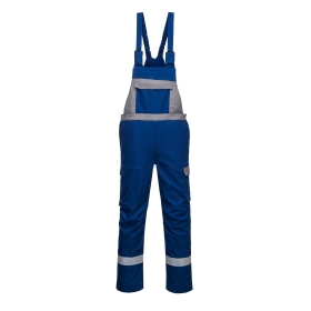 Hlače s naramenicama Bizflame Ultra Two Tone Royal plava XXL PORTWEST FR07RBRXXL
