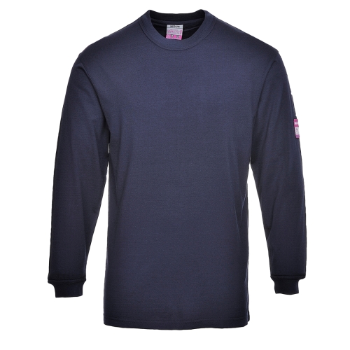 Majica Flame Resistant Anti-Static, dugi rukav Navy XS PORTWEST FR11NARXS