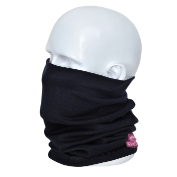 Flame Resistant Anti-Static Neck Tube Navy  PORTWEST FR19NAR