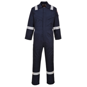 Kombinezon Flame Resistant Super Light Weight Anti-Static, 210 gr FR Navy 4XL PORTWEST FR21NAR4XL
