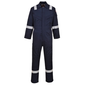 Kombinezon Flame Resistant Super Light Weight Anti-Static, 210 gr FR Navy XS PORTWEST FR21NARXS