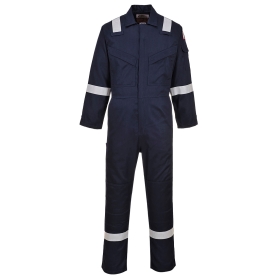 Kombinezon Flame Resistant Super Light Weight Anti-Static, 210 gr FR Navy Tall L PORTWEST FR21NATL