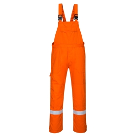 Hlače s naramenicama Bizflame Plus Narančasta M PORTWEST FR27ORRM