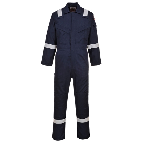 Kombinezon Flame Resistant Light Weight Anti-Static, 280g Navy XS PORTWEST FR28NARXS