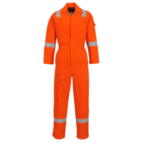 Kombinezon Flame Resistant Light Weight Anti-Static, 280g Narančasta M PORTWEST FR28ORRM