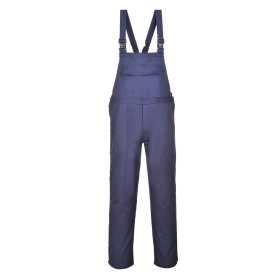 Hlače s naramenicama Bizflame Pro Navy XXL PORTWEST FR37NARXXL