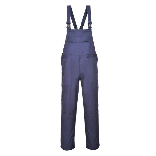 Hlače s naramenicama Bizflame Pro Navy XXL PORTWEST FR37NARXXL