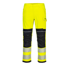 PW3 Hlače FR Hi-Vis Work Žuta/Crna 36 PORTWEST FR406YBR36