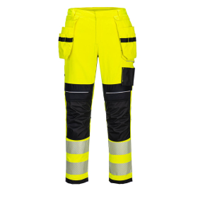 PW3 Hlače FR Hi-Vis Holster Žuta/Crna 34 PORTWEST FR407YBR34