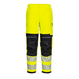 PW3 Ženske hlače FR Hi-Vis Work Žuta/Crna 38 PORTWEST FR409YBR38