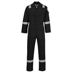 Kombinezon Flame Resistant Anti-Static 350g Crna M PORTWEST FR50BKRM