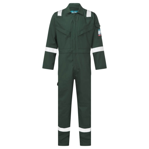 Kombinezon Flame Resistant Anti-Static 350g Zelena XXXL PORTWEST FR50GNRXXXL