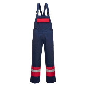 Hlače s naramenicama Bizflame Plus Navy S PORTWEST FR57NARS
