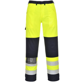 Hlače Hi-Vis Multi-Norm Yellow/Navy L PORTWEST FR62YNRL