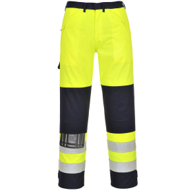 Hlače Hi-Vis Multi-Norm Yellow/Navy M PORTWEST FR62YNRM