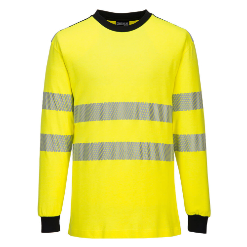 WX3 Majica Flame Resistant Hi-Vis Žuta/Crna XXXL PORTWEST FR701YBRXXXL