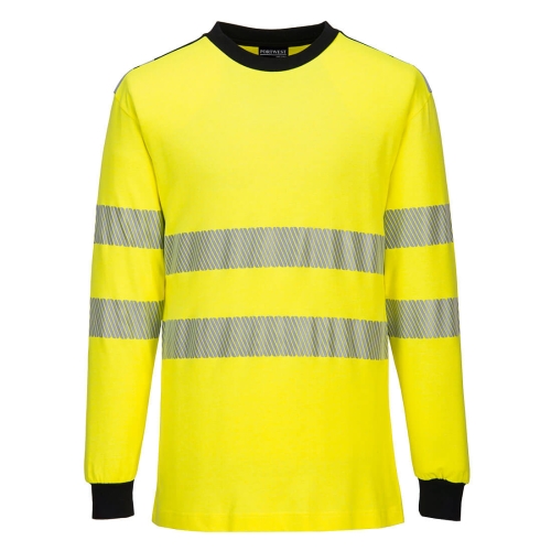 WX3 Majica Flame Resistant Hi-Vis Žuta/Crna XXL PORTWEST FR701YBRXXL