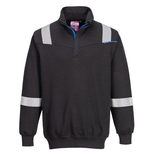 WX3 Majica Flame Resistant Crna XXXL PORTWEST FR710BKRXXXL