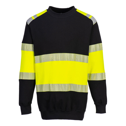 PW3 Majica Flame Resistant Klasa 1 Žuta/Crna S PORTWEST FR716YBRS