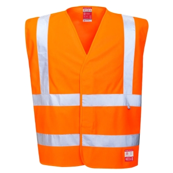 Prsluk Hi-Vis Anti Static - Flame Resistant Narančasta XX/3X PORTWEST FR71ORRXX/3X