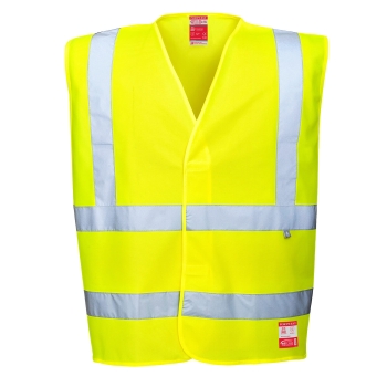 Prsluk Hi-Vis Anti Static - Flame Resistant Žuta XX/3X PORTWEST FR71YERXX/3X