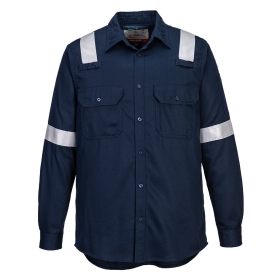 Košulja FR Lightweight Anti-static Navy S PORTWEST FR720NARS