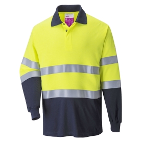 Polo majica Flame Resistant Anti-Static Two Tone Yellow/Navy XXXL PORTWEST FR74YNRXXXL