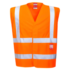 Prsluk Hi-Vis FR  Narančasta 4X/5X PORTWEST FR75ORR4X/5X