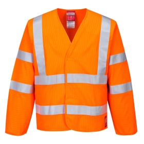 Jakna Hi-Vis Anti Static - Flame Resistant Narančasta S/M PORTWEST FR85ORRS/M