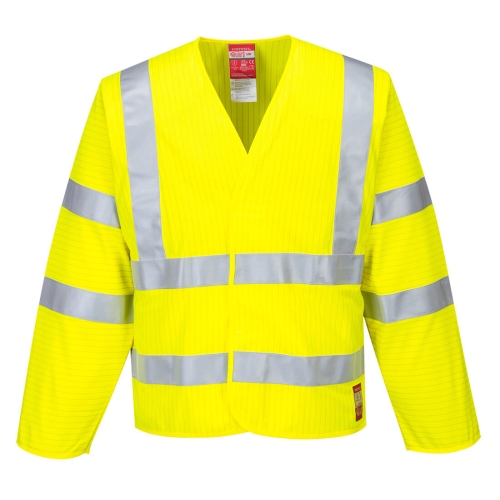 Jakna Hi-Vis Anti Static - Flame Resistant Žuta L/XL PORTWEST FR85YERL/XL